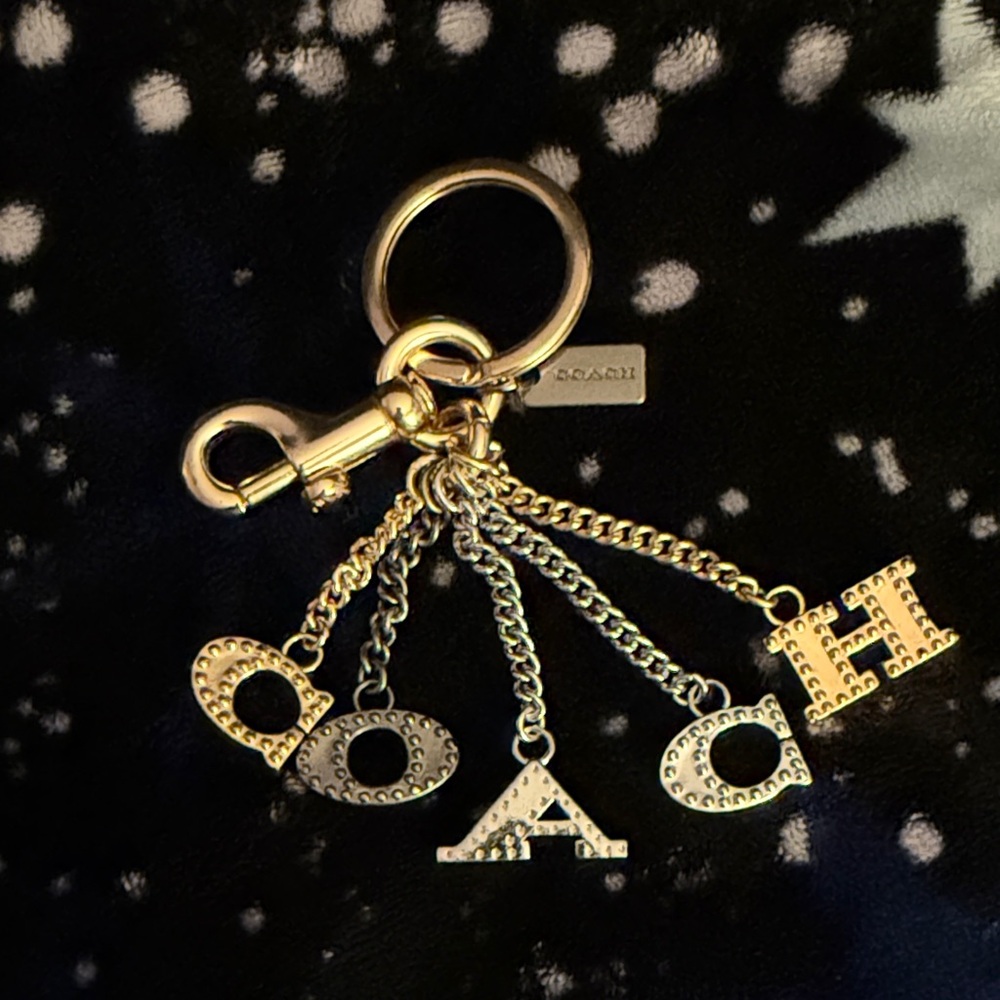 Coach Multi-Color Keychain - Picture 2 of 4